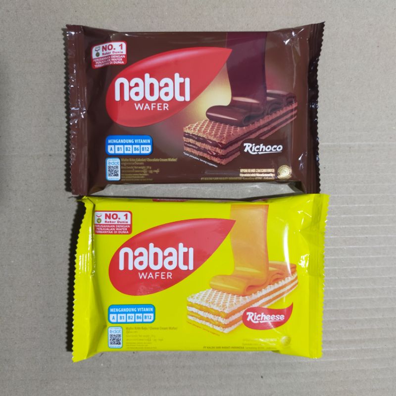 

NABATI WAFER ECERAN 2000 RASA COKLAT DAN KEJU