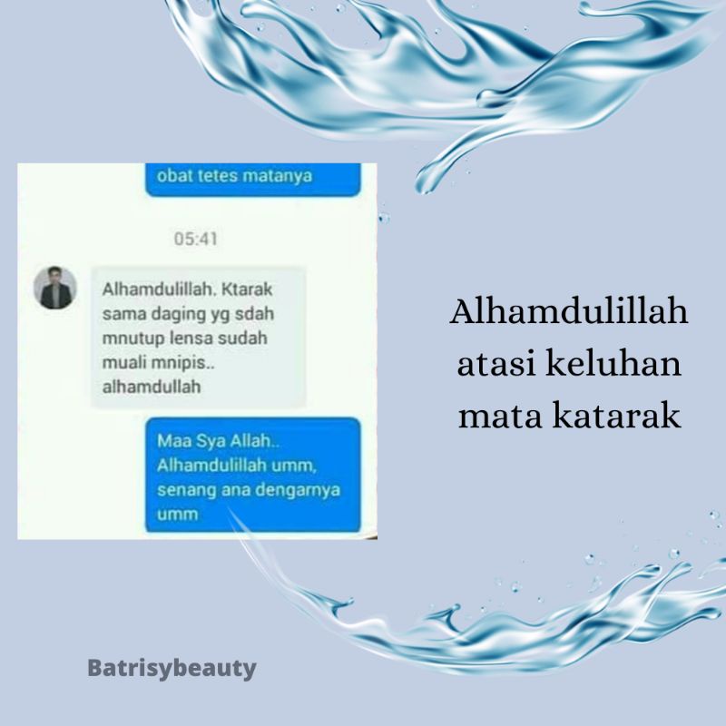 BISA COD !  tetes mata katarak alami herbal/obat mata katarak/ mata berlemak/ bergaris