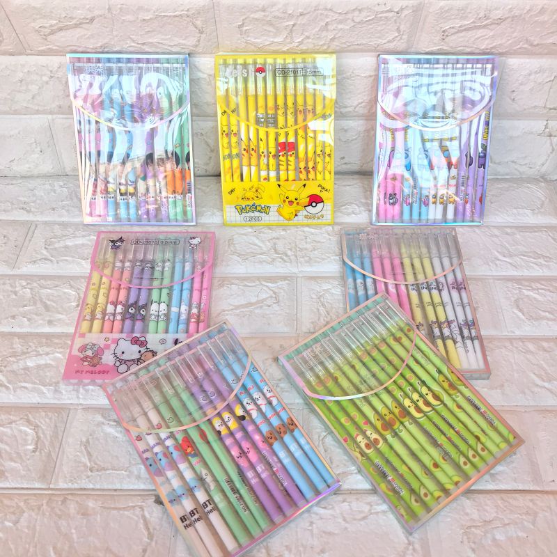 

BULPEN GEL MOTIF BTS KARAKTER BISA DIHAPUS 0,5mm