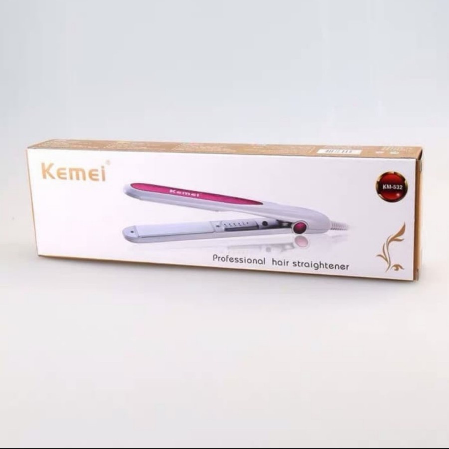 COD Catokan Rambut Kemei KM-532 Catok Professional Hair Straightener Kemei Km-532