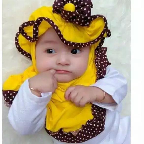 【MEGA SALE】 kerudung krudung kudung jilbab hijab instan anak ank bayi perempuan lucu model terbaru u
