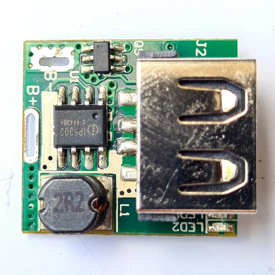 Modul Power Bank Micro USB 134N3P Charger Baterai 18650 Step Up module