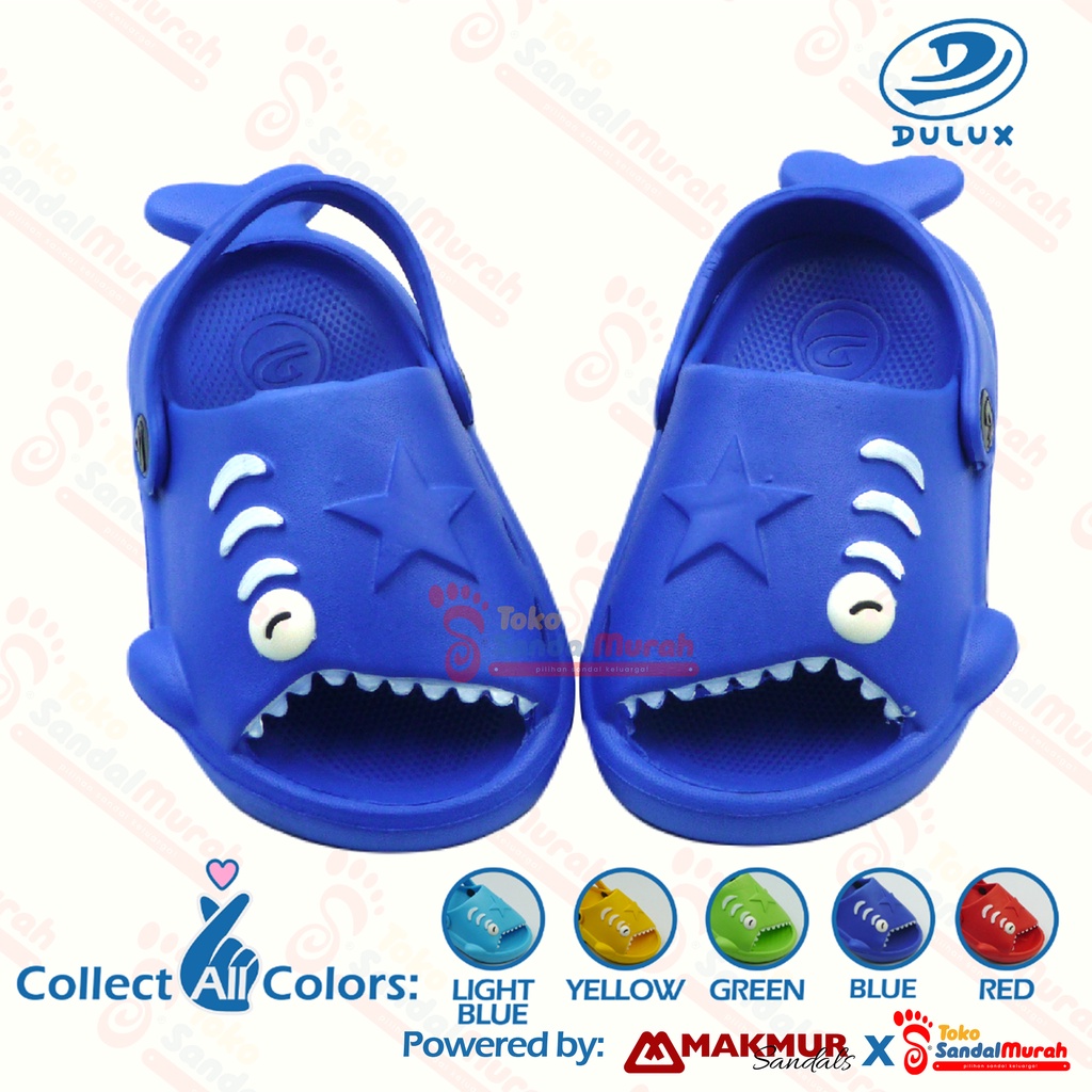 Toko Sendal Murah - Sandal Anak Unik Uk 20-25/ Sandal Anak Karakter Ikan / Sandal Anak Empuk / Sandal Anak Rumahan / Sandal Anak Bermain / Sandal Anak Slop Anti Slip / [Toko Sendal Murah Kids M 371 E ]