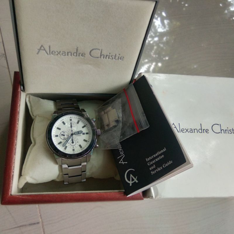 Jam tangan pria alexandre christie type 6220MC