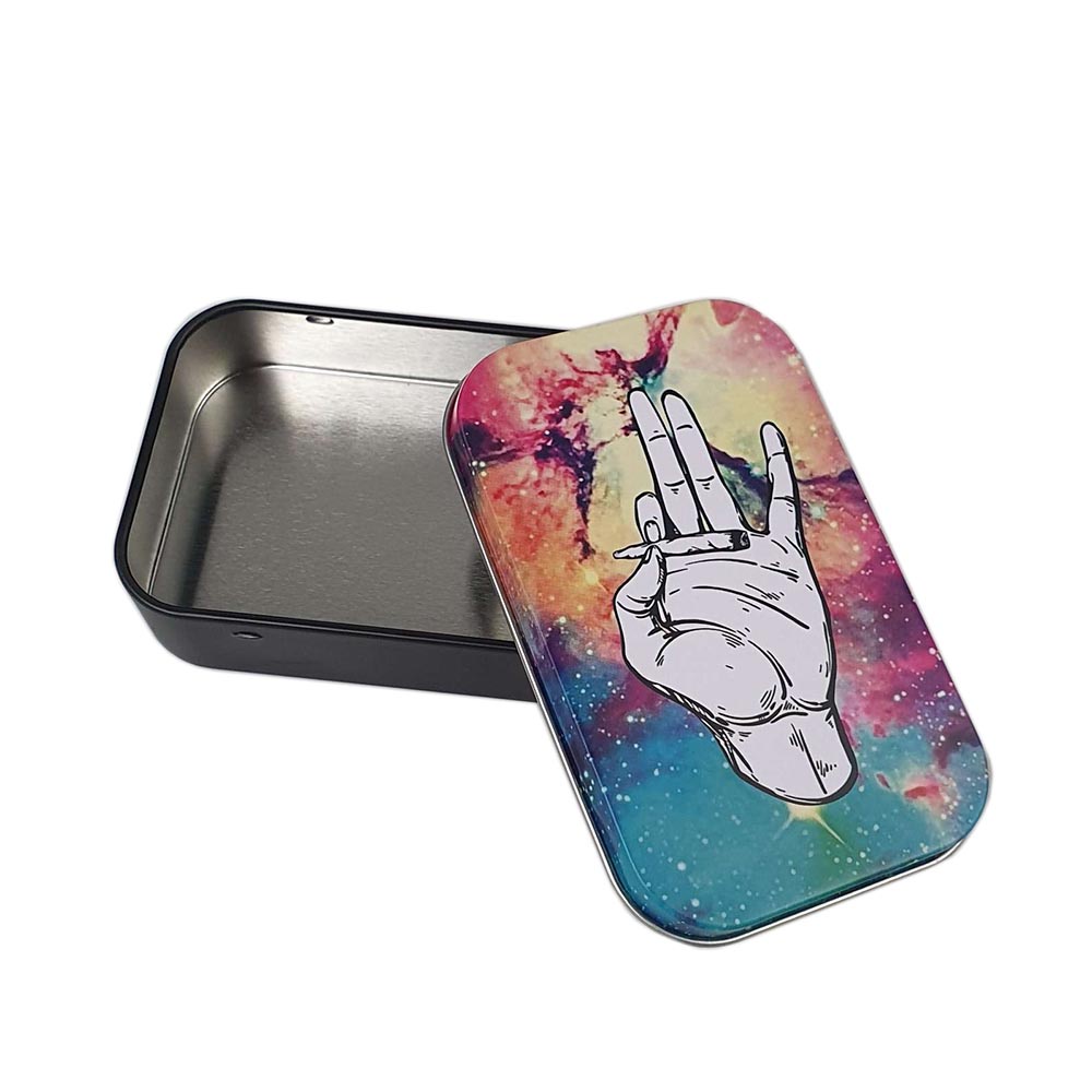 G-ORIi Ophone Kotak Bungkus Rokok Elegan Metal Cigarette Case Model Smoker Ts06 Multi-color Or-i