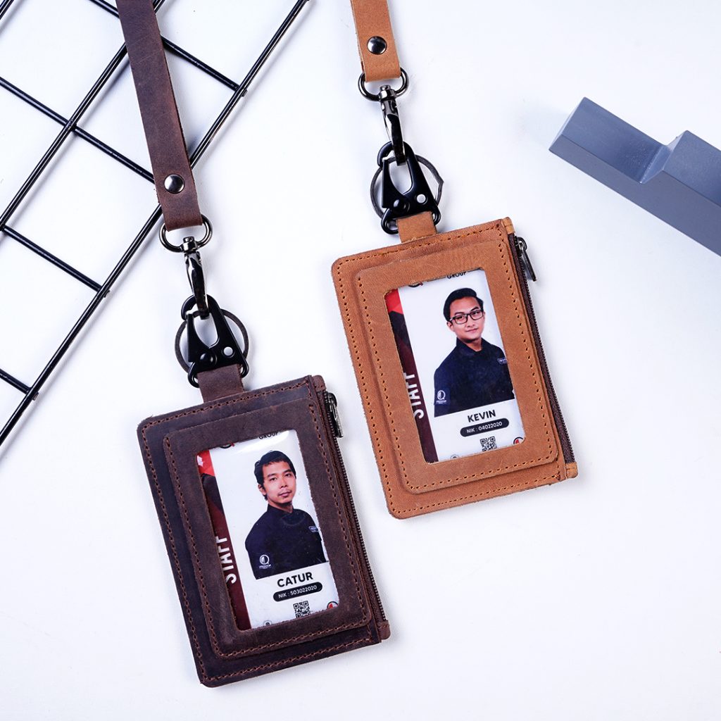 ID CARD HOLDER LEATHER PREMIUM MULTIFUNGSI ID02 FREE GRAFIR