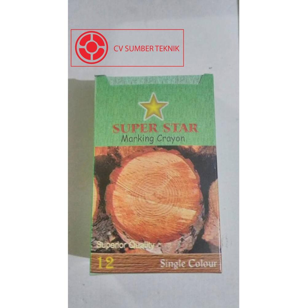 

RKKYS5648 SUPERSTAR Marking Crayon Kapur Lilin Kayu