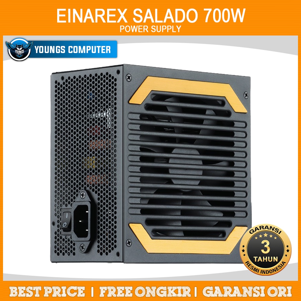 PSU EINAREX SALADO 700W 80+ Bronze Flat Cable | Power Supply 700 Watt