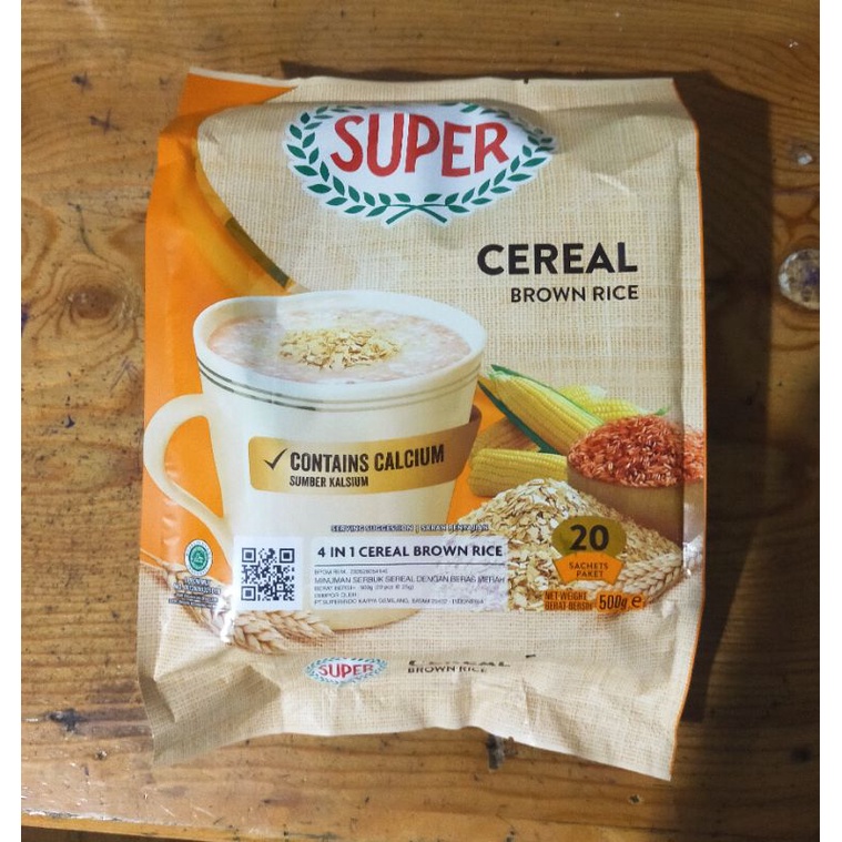 

Super Cereal Brown Rice instant cereal