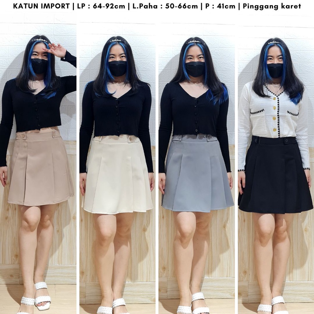 4706 siren left-right 1 button skort rok korea