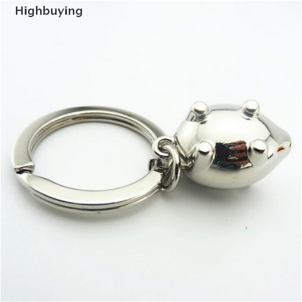 Hbid 1Pcs Indah Mini Babi Gantungan Kunci Keyfob Lucu Hadiah Cincin Pesona Dekorasi Glory