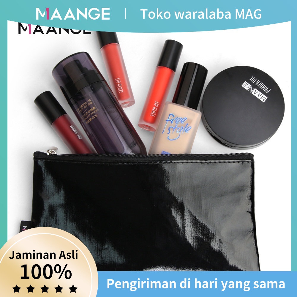 MAANGE Brush Make up Bag Portable Pouch Organizer (1 Pcs) Kecantikan Set