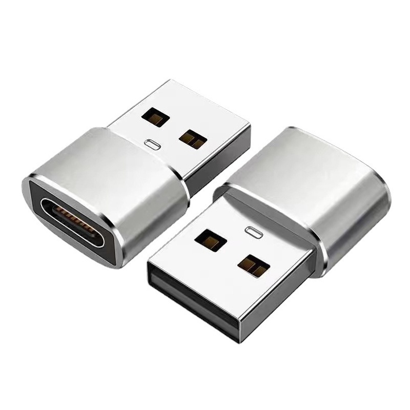 Adaptor Konverter Data Mini USB-C Type-C To USB 2.0 3.0 Female Connector Converter Telepon Kabel OTG