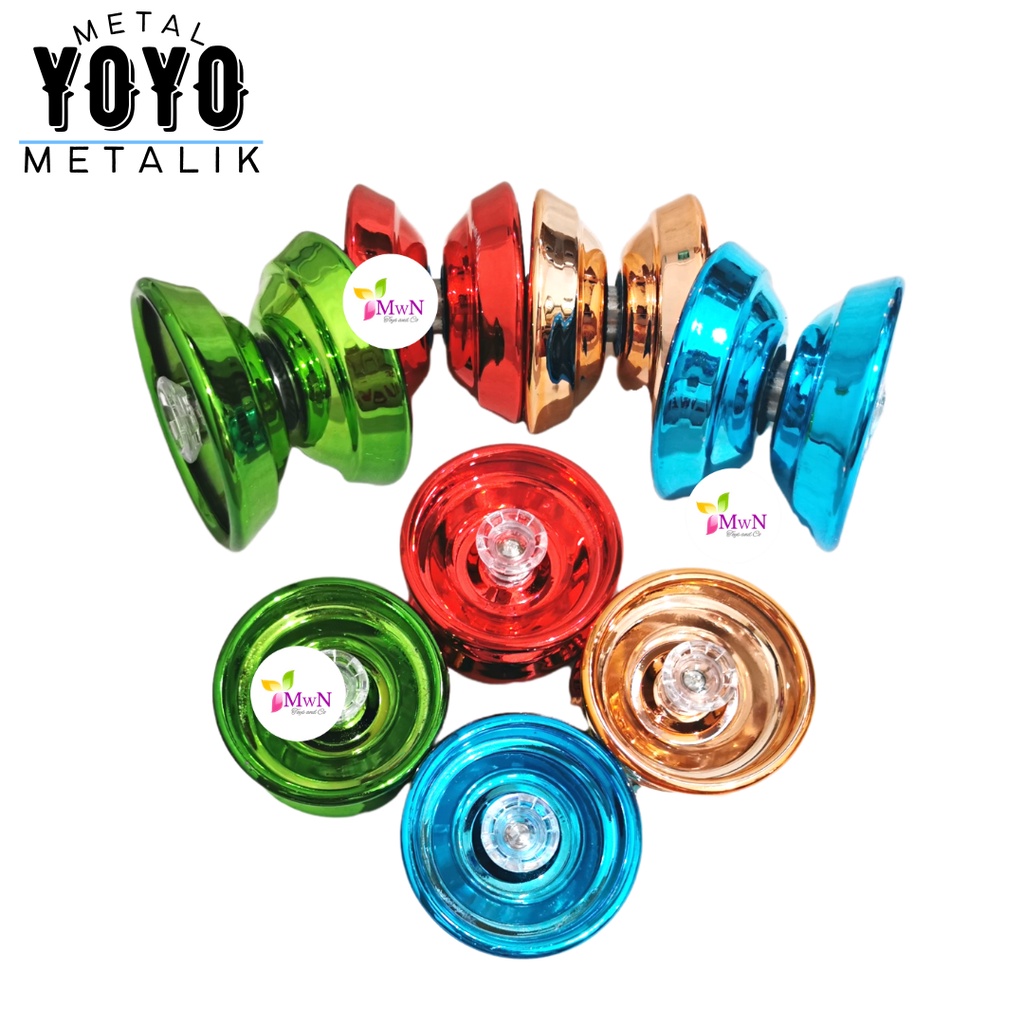 MWN Mainan YOYO Metal Metalik