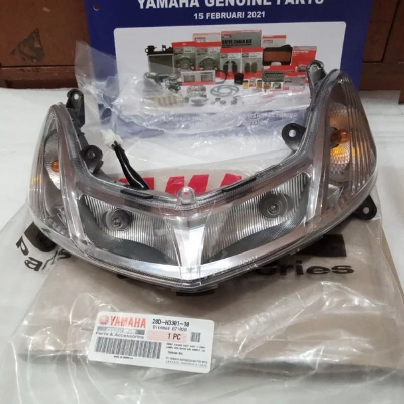 FRONT FLASHER LIGHT LAMPU SEN SEIN ASSY MIO SMILE ORIGINAL