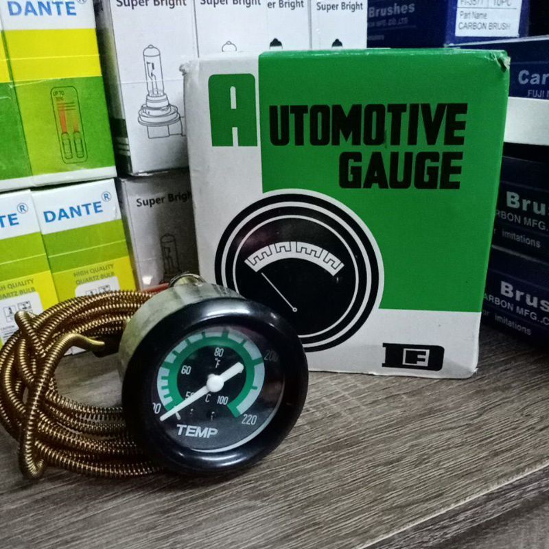 temperatur gauge mobil motor alat berat universal harga 1 set