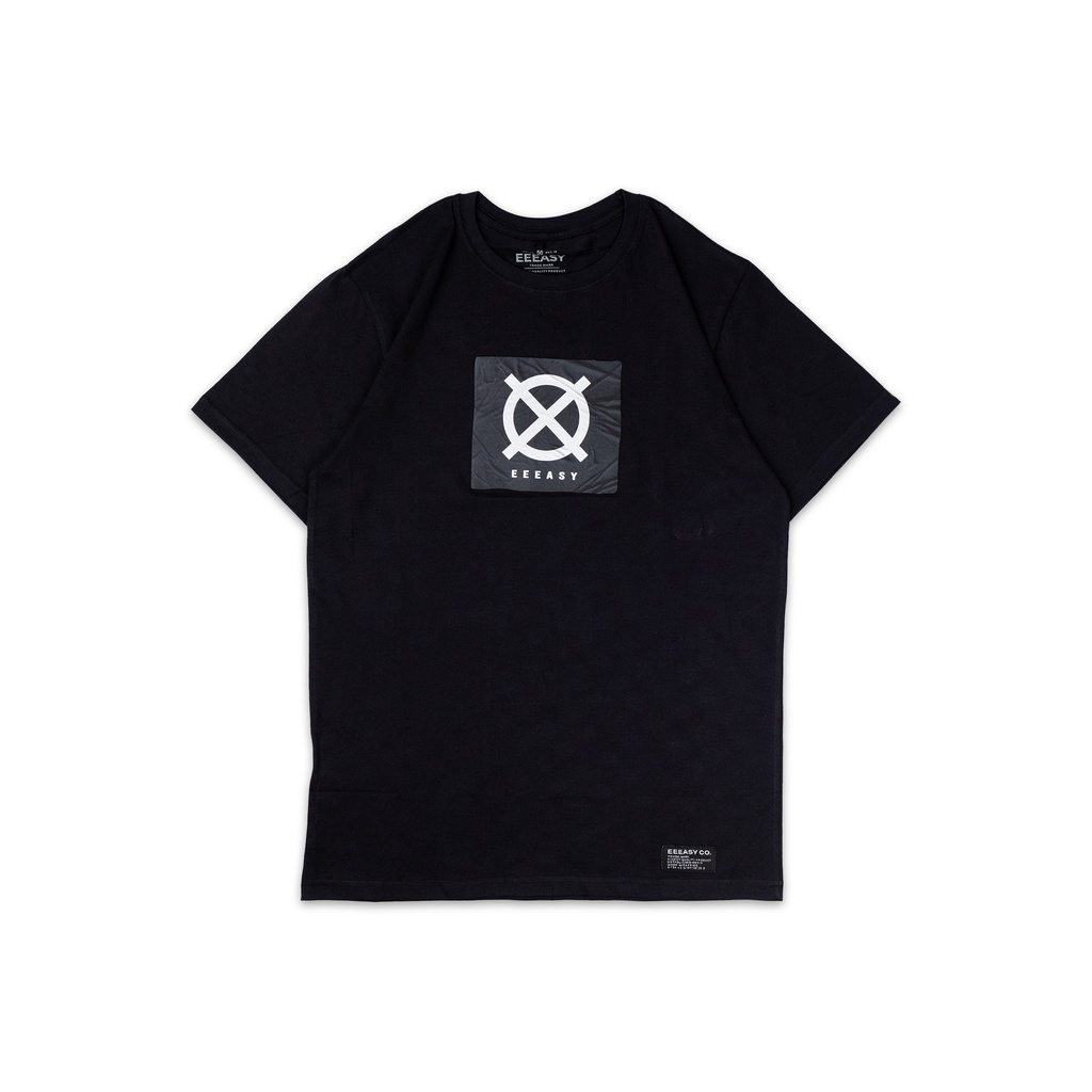 Eeeasy T-shirt Hold Sticker Black