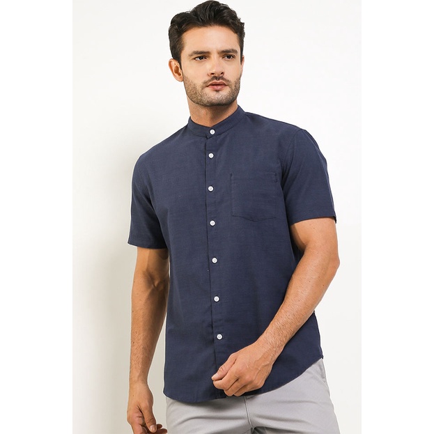 Kemeja Koko Pria Regular Andrew Smith A0022P02H