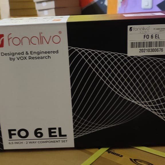 hanya disini] Speaker Split 2 Way Component Vox Fonalivo FO 6 EL - Split Vox