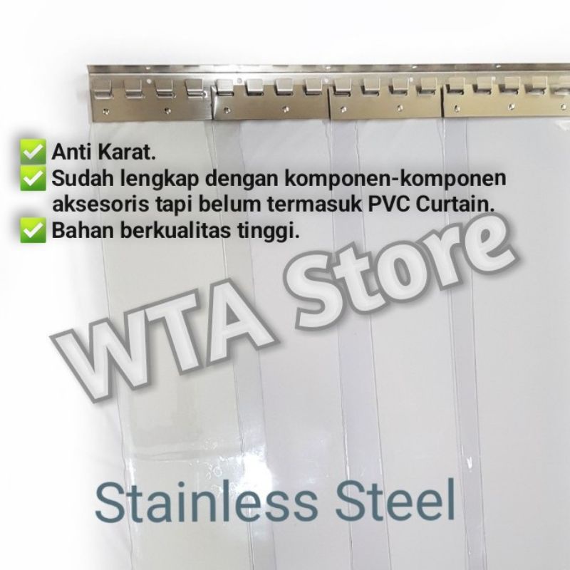 Jual Bracket Braket Breket Hanger Gantungan S S Stainless Utk Tirai