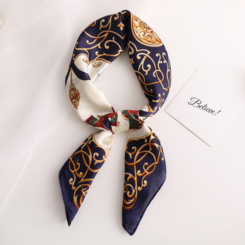 Millie Scarf Leher Scarf Tas Import Silk High Quality Halus