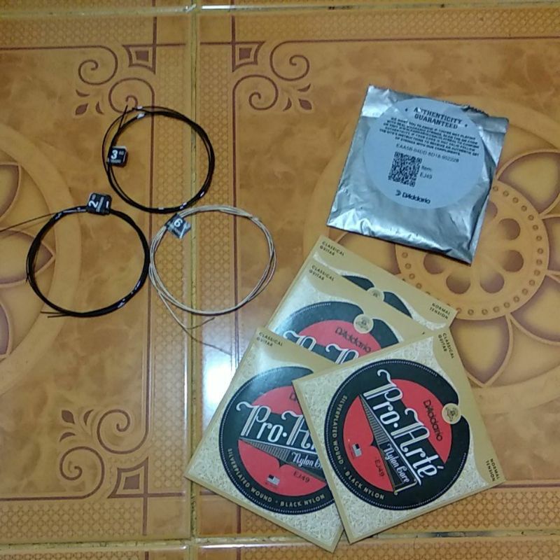 Senar Gitar Nilon Eceran Dan Satuan SENAR 1