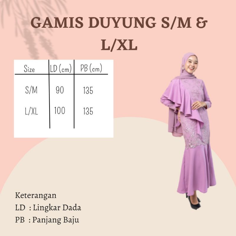 GAMIS BRUKAT LEBARAN 2023 MODEL GAMIS TERBARU DUYUNG