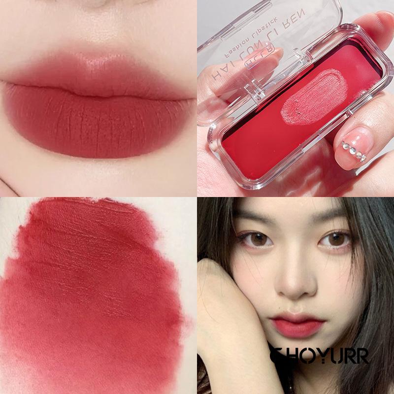 【COD】Lip Mud Lipstick Waterproof Lipstick Kotak Beauty Glazed Blush On Beauty Glazed Blusher Matte Lip Balm Beauty Glazed Lip Mud Beauty Glazed-CH