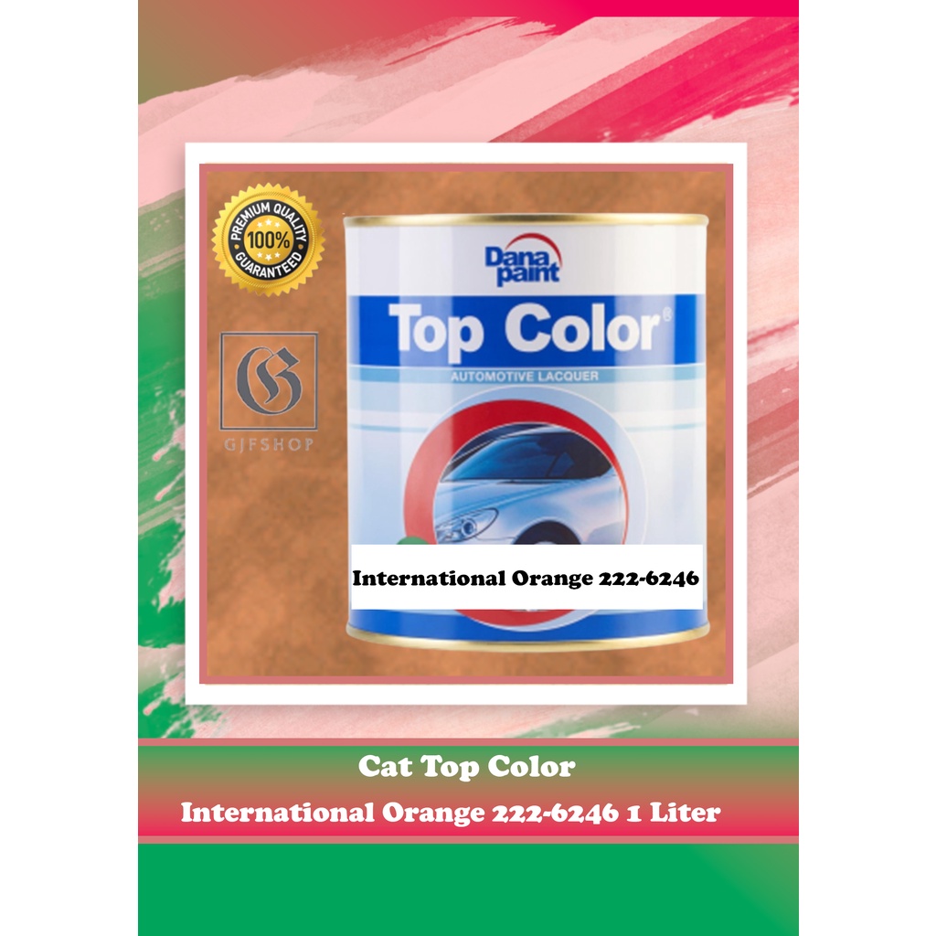 Cat Duco Top Color International Orange 222-6246 1 Liter
