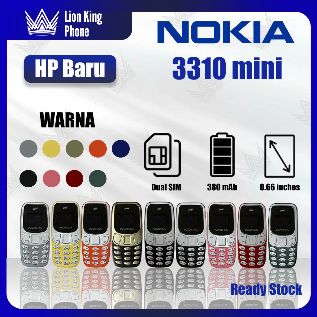 Baru Hp Nokia DUAL SIM Bisa Bahasa Indonesia