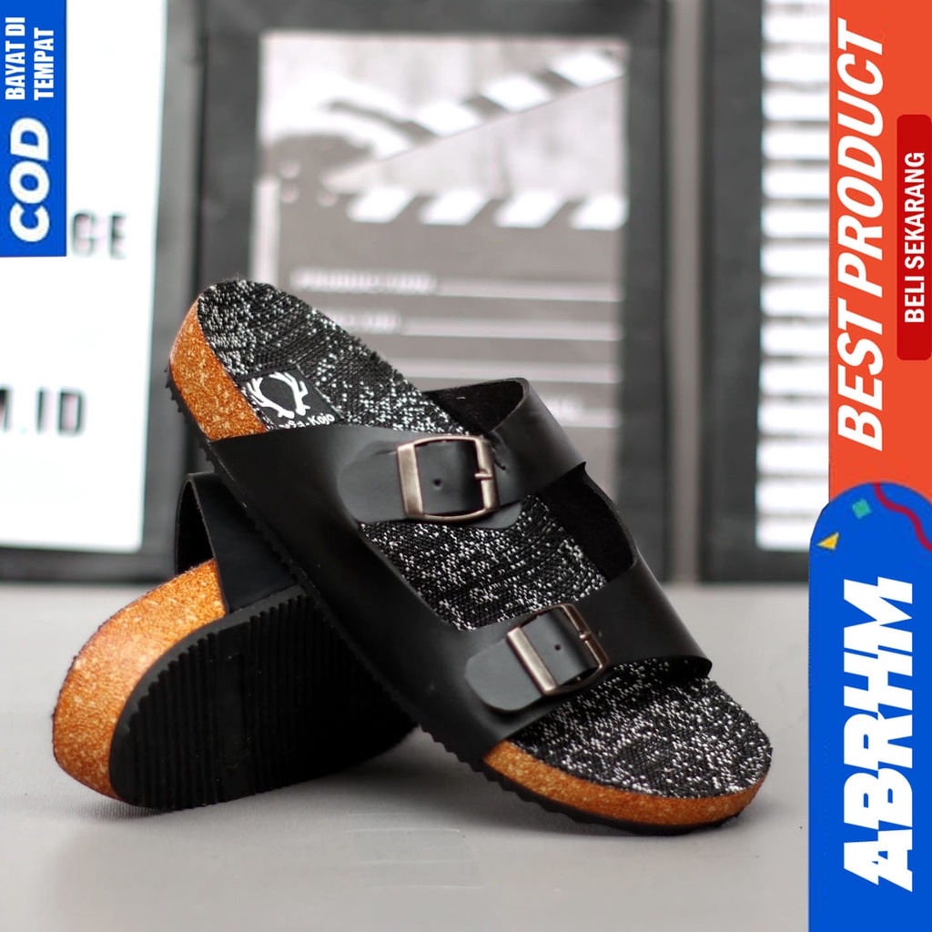 Sandal Slide Selop Pria Abraham KENICI