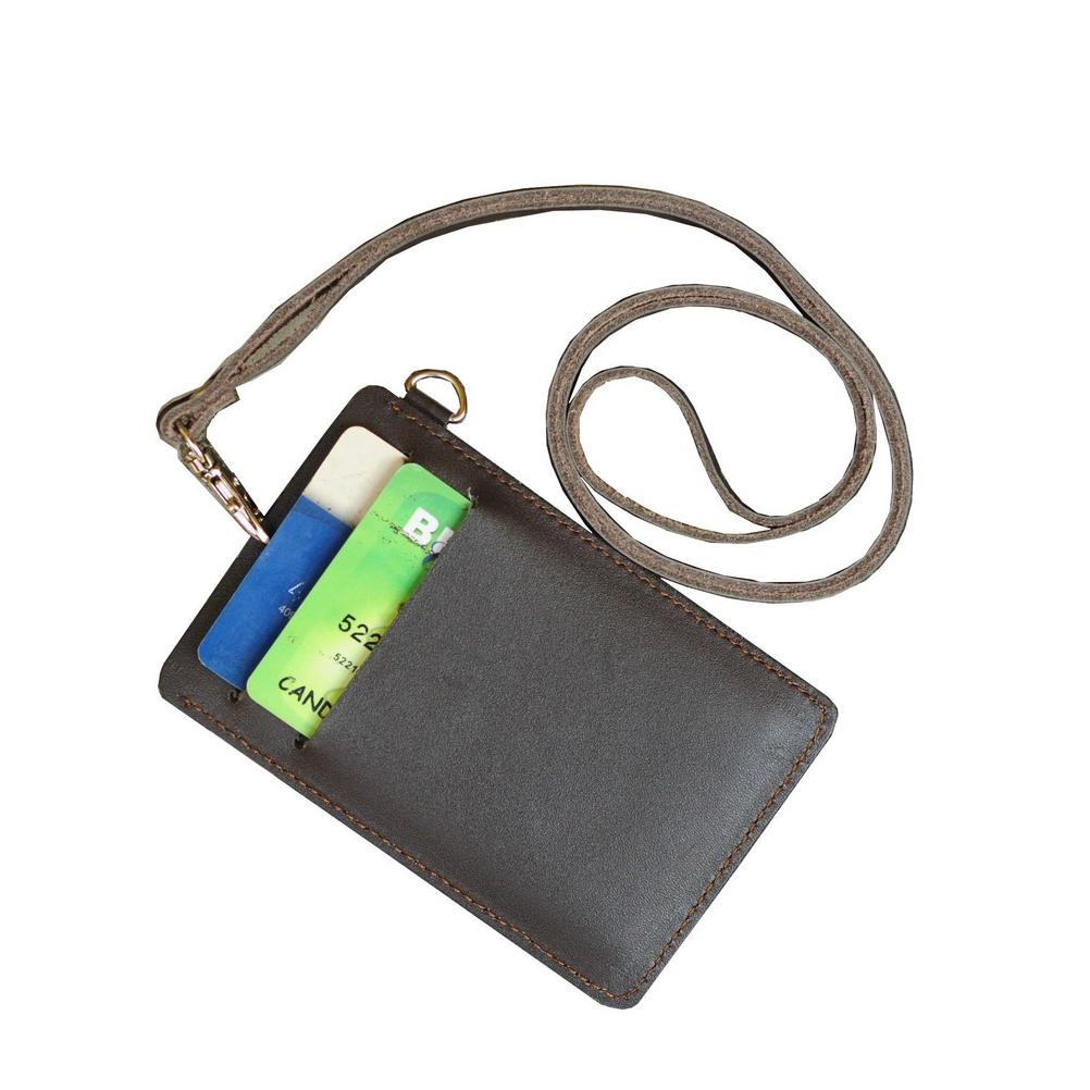 

Kekinian - ID Card Holder Kulit Tempat ID Card Kulit Name Tag Kulit Leather Castle ,.
