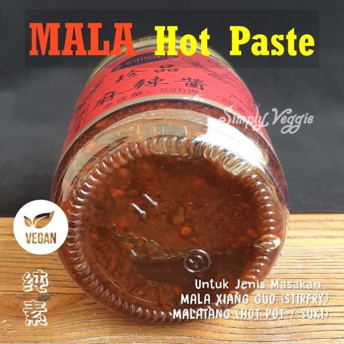 

Vegan Mala Hot Paste Vegetarian Mala Xiang Guo Szechuan / Mala Hot Pot