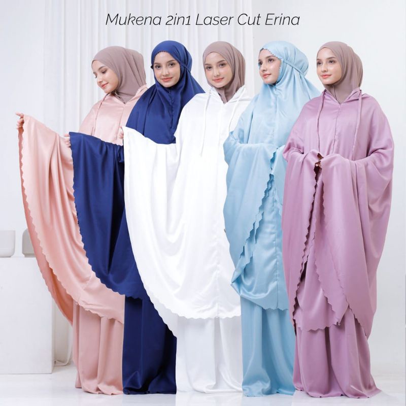 Mukena dewasa sutra Armani silky premium Lussercut terbaru 2023