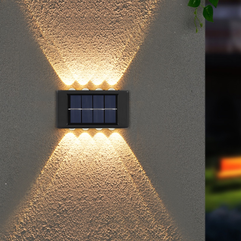 Lampu Outdoor Tenaga Surya Warna Putih/Hangat Lampu Taman/Waterproof Landscape Path LED Untuk Lampu Sensor Cahaya Halaman Belakang
