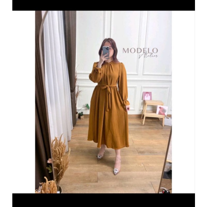 GAMIS WANITA KOREAN STYLE CRINGKLE