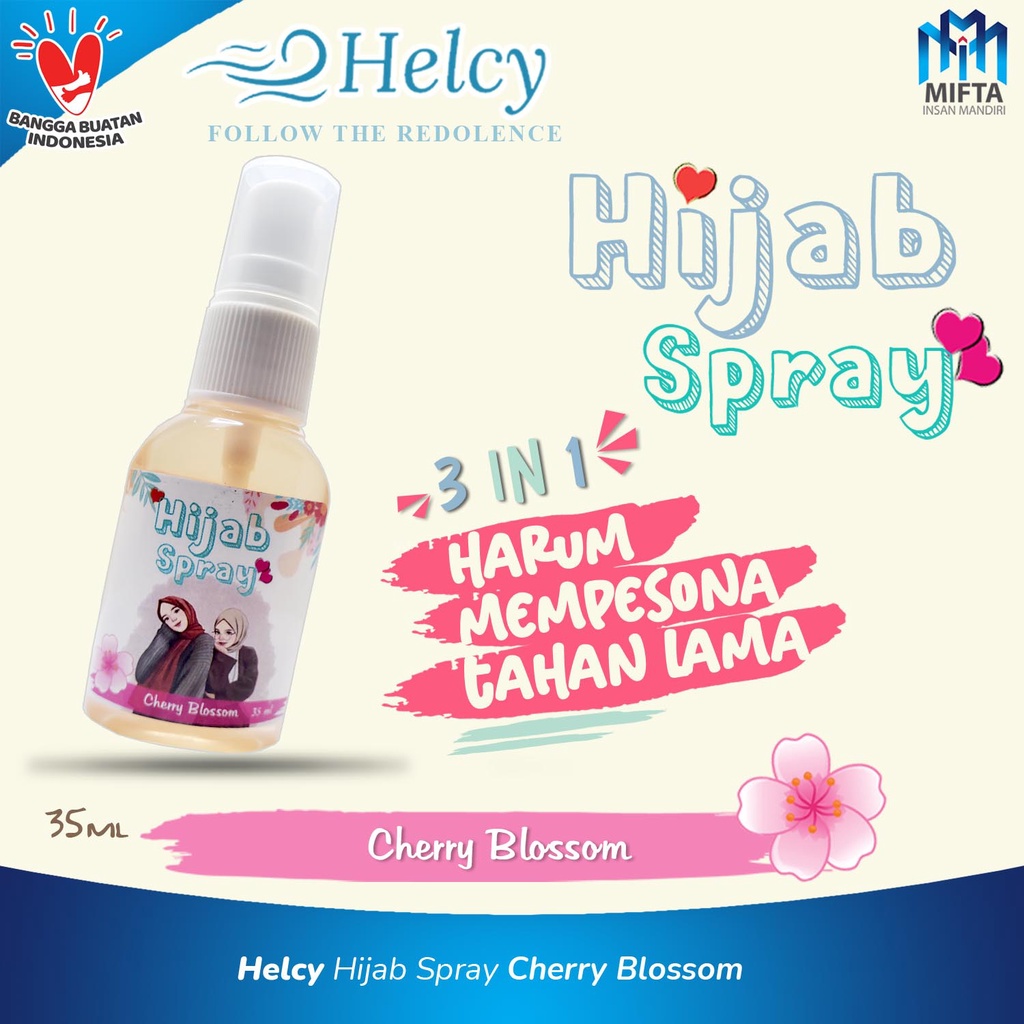 HELCY PARFUM HIJAB NON ALKOHOL / HIJAB SPRAY / PARFUM HIJAB WANITA