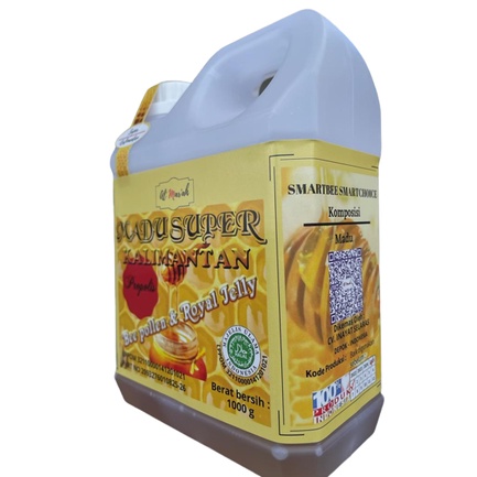 Madu Super Kalimantan 1 kg Al-Mar'ah - Beepolen dan Royal Jelly