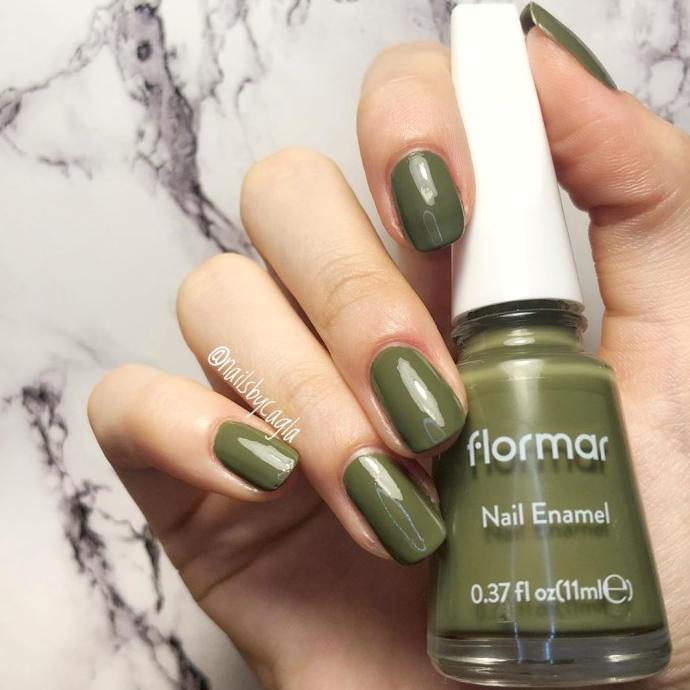 454 ARMY GLAM - Kutek Flormar Original Kutek Halal Turki