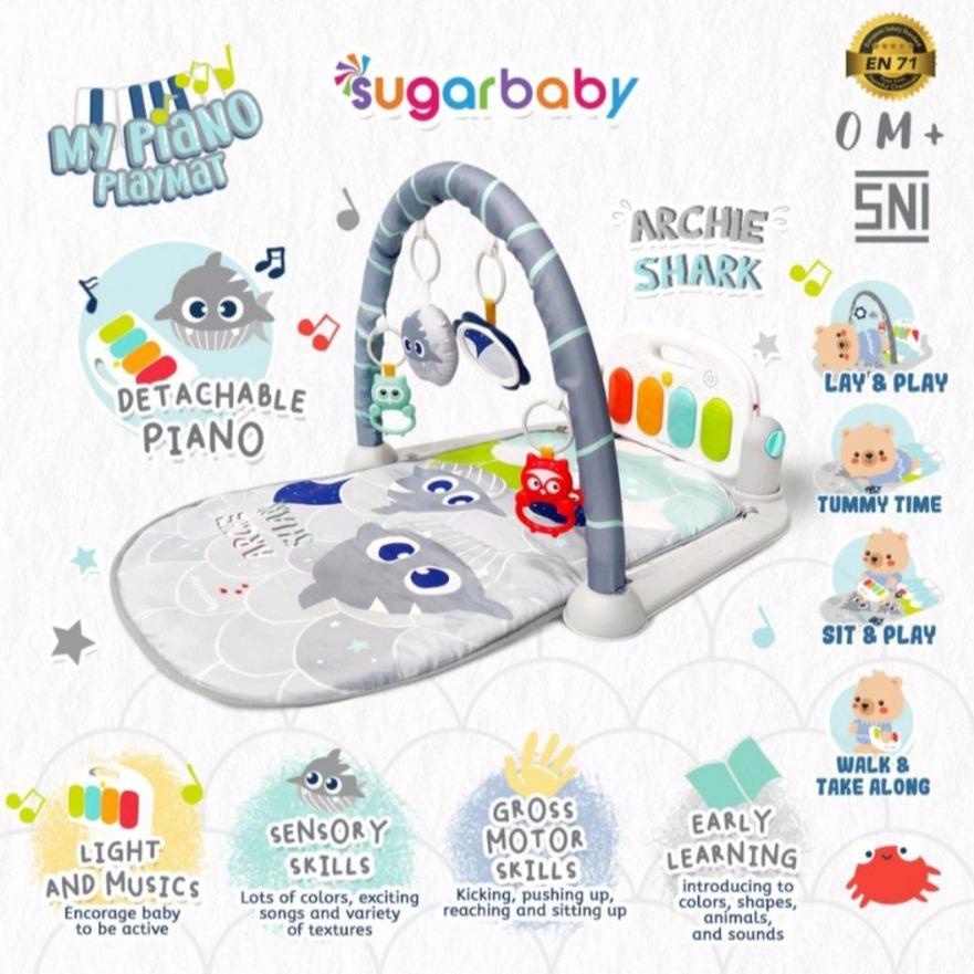 Sugarbaby My Piano Playmat / Matras Musik Mainan Bayi