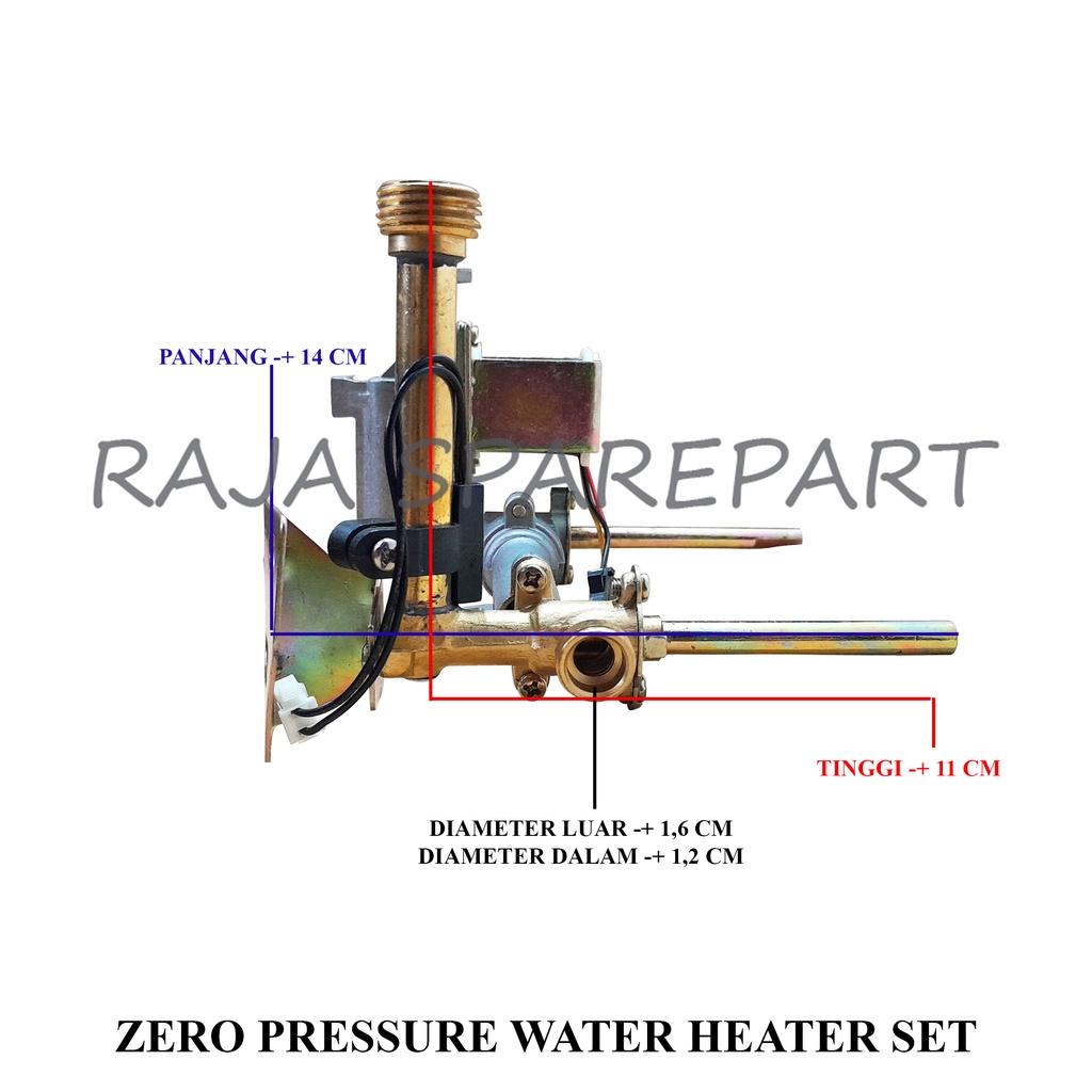 Zero Pressure Water Heater Set