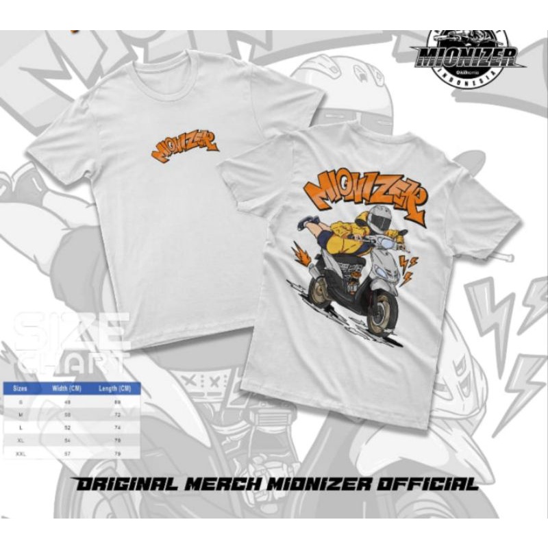 Kaos baju mionizer Indonesia original