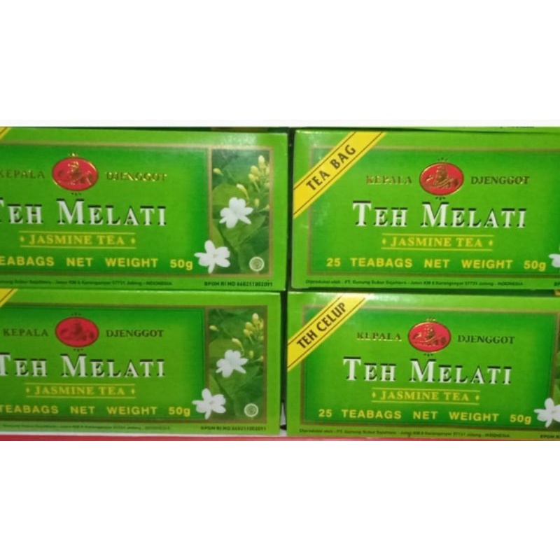 

Teh Melati Kepala Djenggot Teh celup Jasmine Tea 25pc/pak