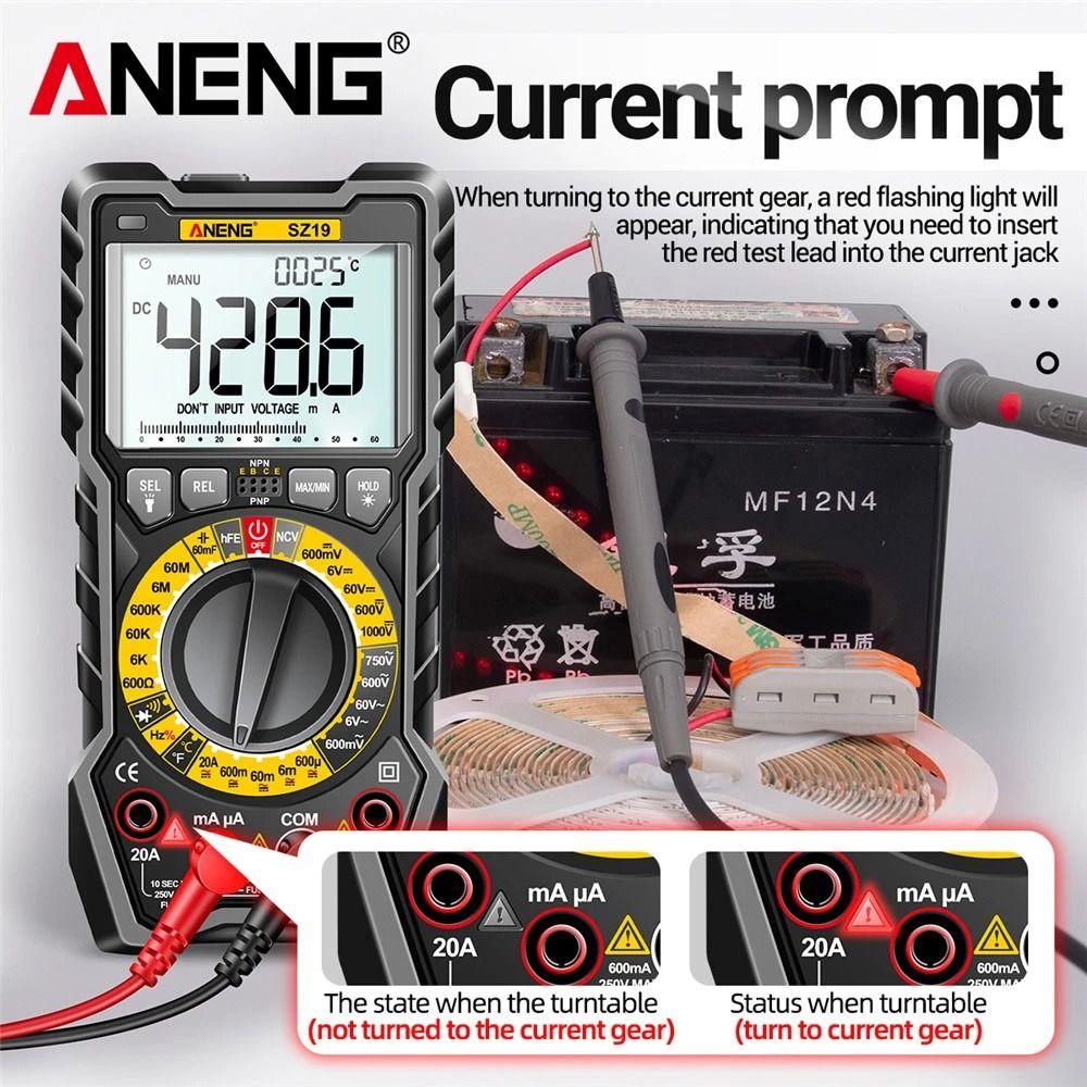 POPULAR Populer Digital Smart Multimeter Presisi Tinggi Lcr Meter True RMS Profissional Lcr Meter