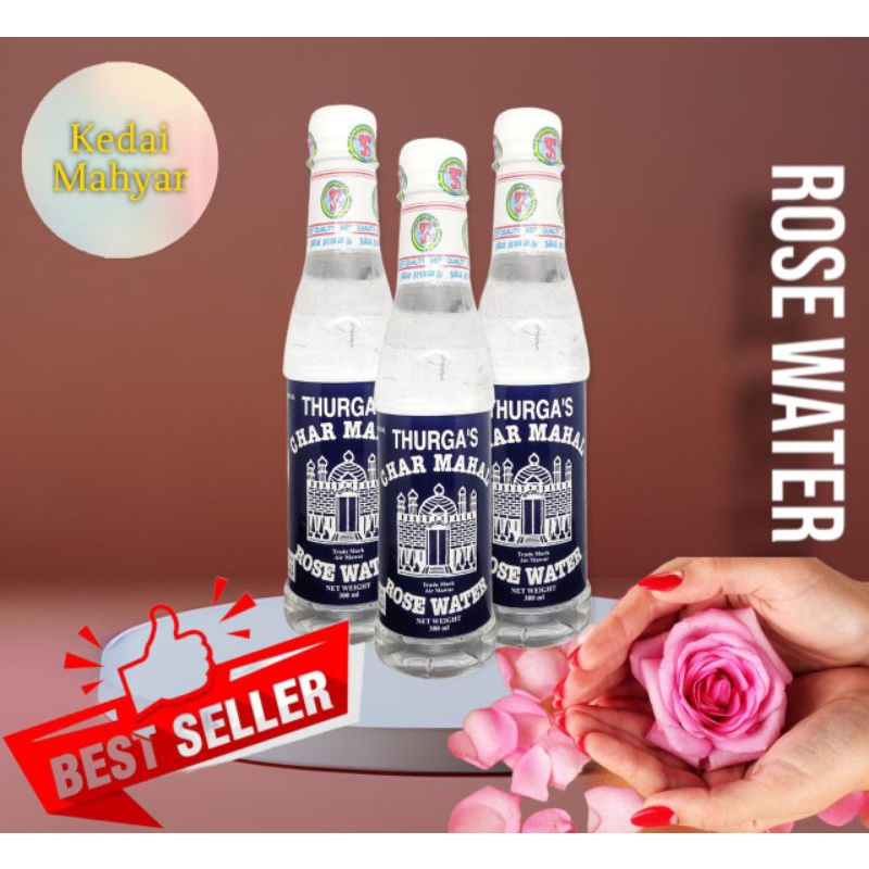 

Rose Water Thurgas Char Mahal, Dewa's dan Key Brand import