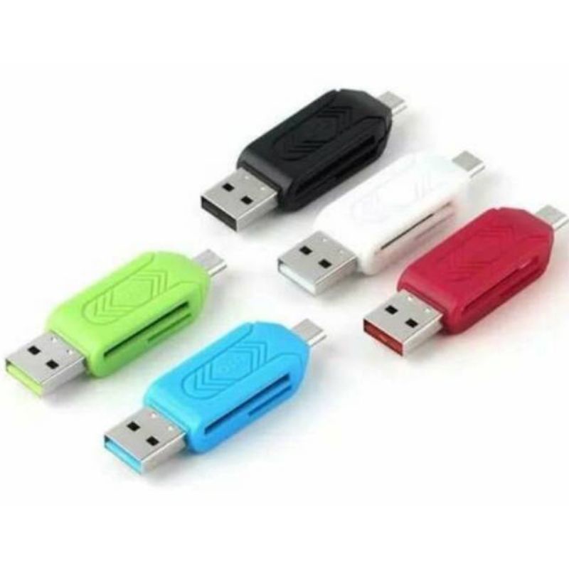 Cardreader OTG 2.0 USB slot card reader, memory micro, adaptor MMC