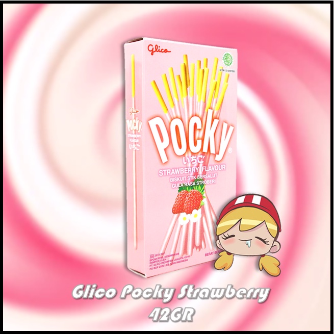 

Glico Pocky Strawberry 42GR