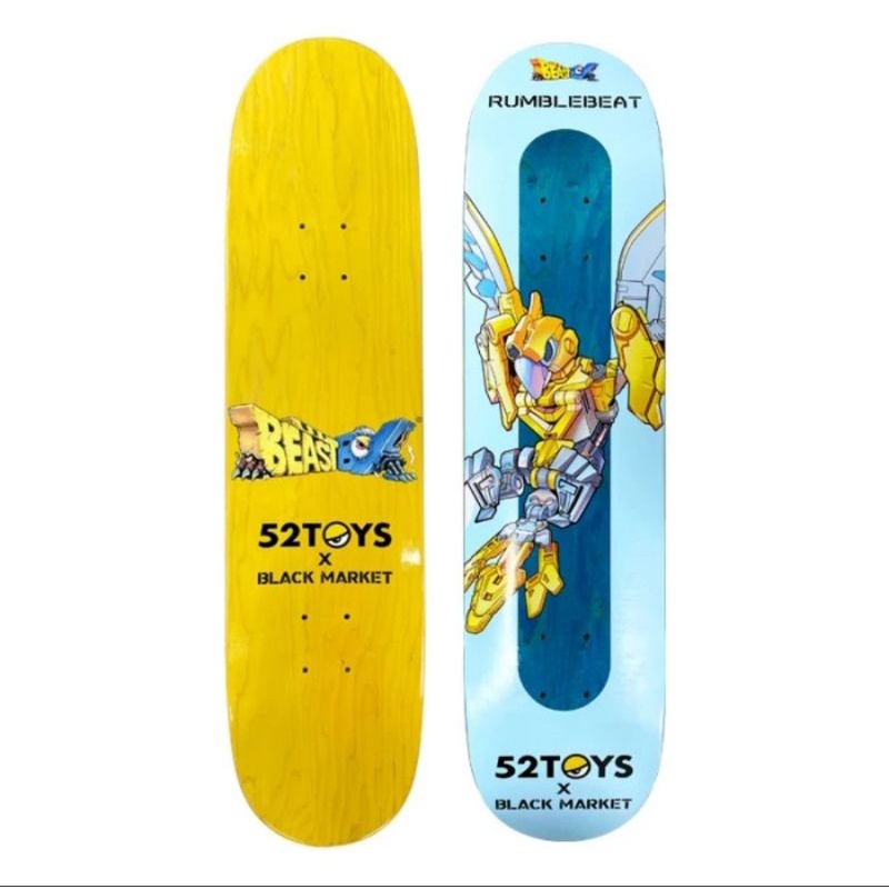 Skateboard deck bm x beastbox rumblebeat 8.0