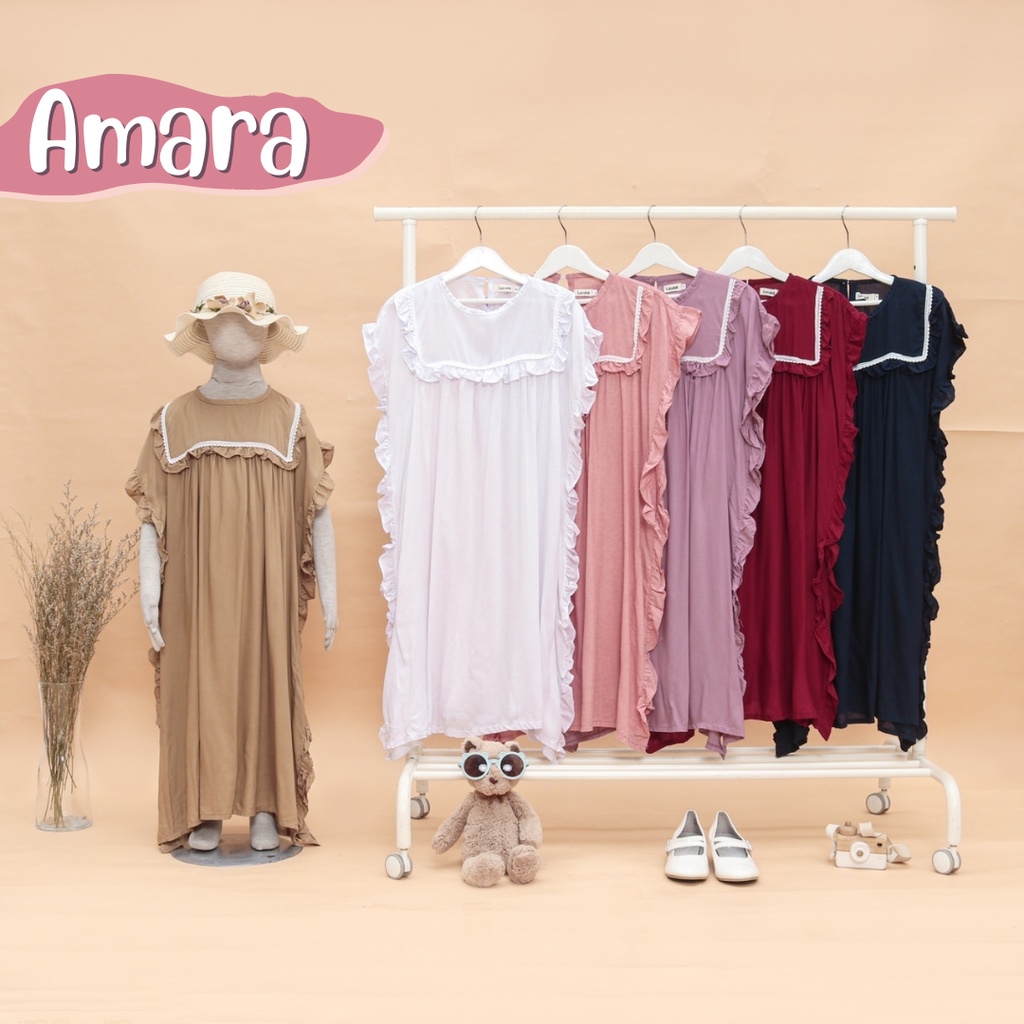 2-8TH KAFTAN ANAK AMARA LONG DRESS ANAK PEREMPUAN