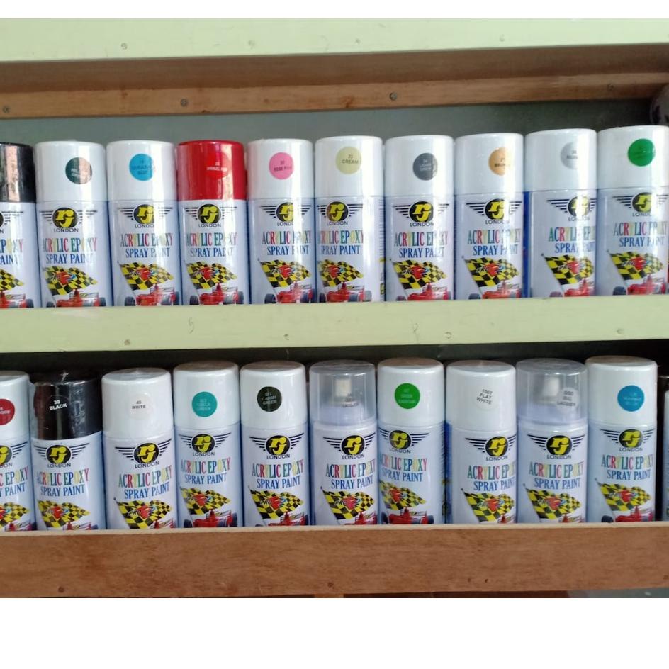 Update Baru RJ London Pilok Pilox Warna Glossy Metalik Doff Candy (Gold, Blue, White, Black, Red, Or